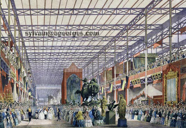 crystal palace, londres, 1851