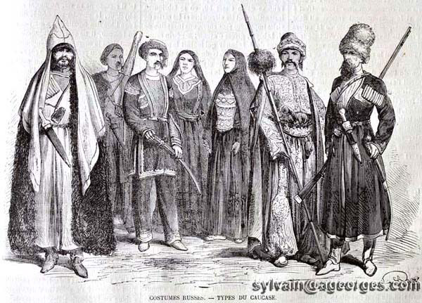 costume russe 1867