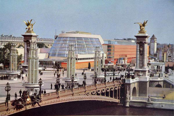 paris exposition  internationale ticket1937
